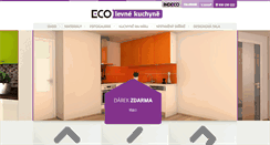 Desktop Screenshot of indeco-kuchyne.cz